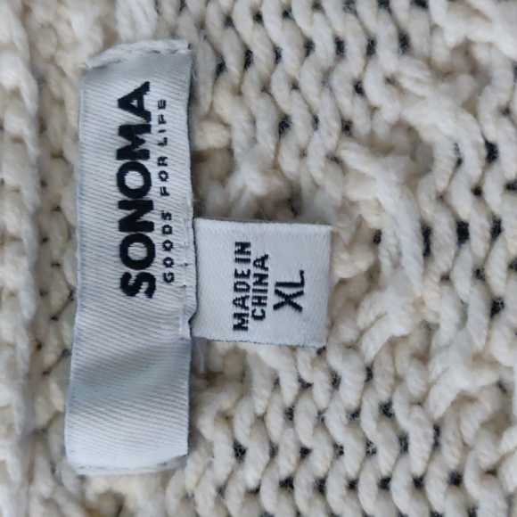 Cotton Blend Knitted Vest XL - Picture 7 of 8